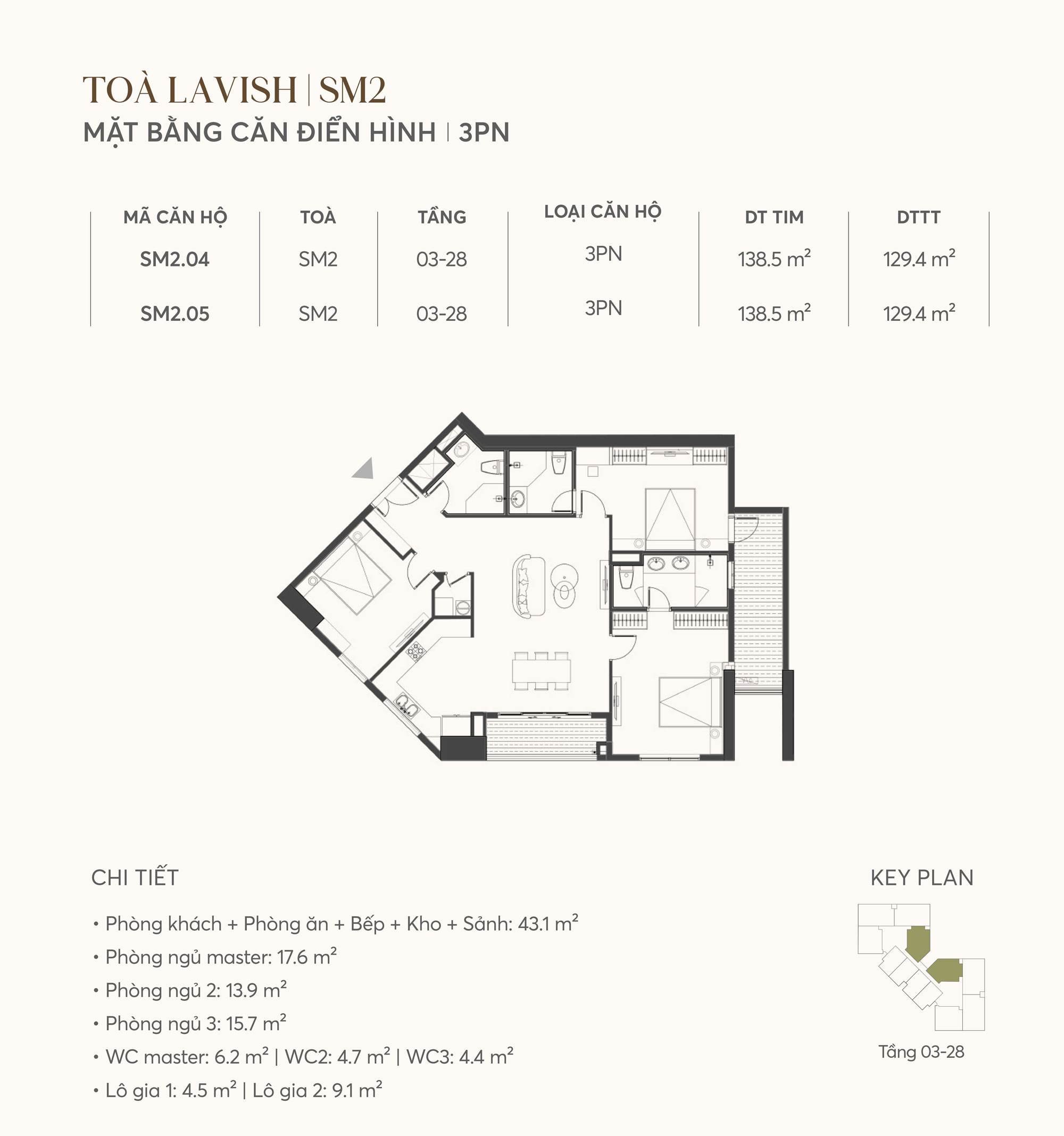 Thiết kế căn hộ Duplex Greenera Southmark