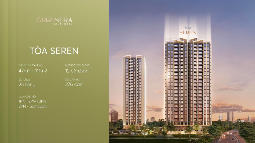 Mặt bằng căn 3 phòng ngủ Greenera Southmark